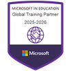 Sello Microsoft Global Training Partner 2025-2026